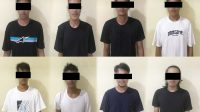 Delapan Pria Ditangkap Polsek Rawa Jitu Selatan (2)