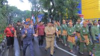 Kesbangpol Kota Tangerang Gelar Acara Gerak Jalan Kebangsaan