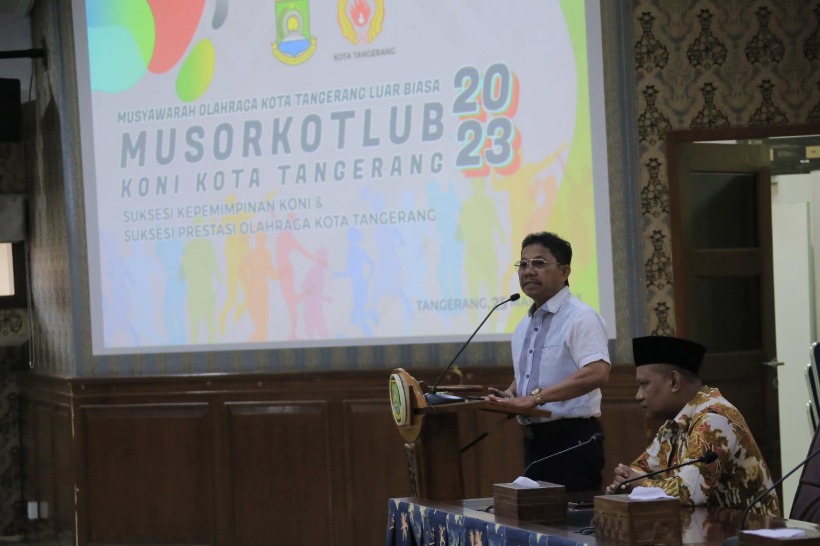 Buka Musorkotlub KONI, Wakil Walikota Tangerang Harap Dapat Menghasilkan Keputusan Terbaik