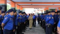 Wejangan Sekda Kota Tangerang Saat Apel di BPBD