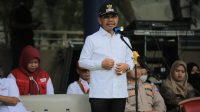 Wakil Walikota Tangerang Menghadiri Acara Pelantikan PMR