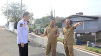 Walikota Tangerang Didampingi Kadishub Tinjau Jembatan Cisadane