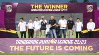 Bupati Zaki Tutup Kompetisi Tangerang Junior League