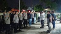 Polres Tulang Bawang Bubarkan Acara Hajatan Yang Menyajikan Orgen Tunggal dan Lampaui Batas Izin