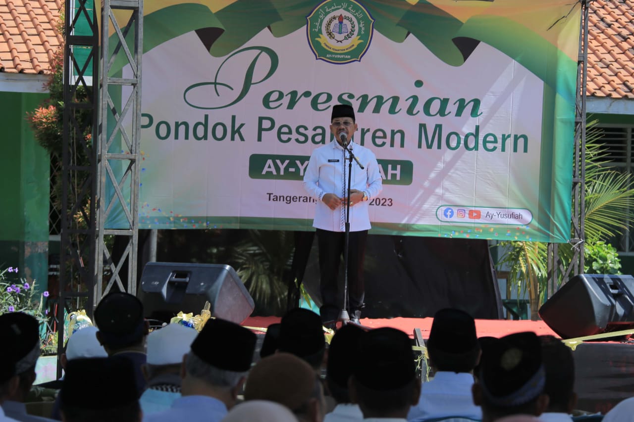 Wakil Walikota Tangerang: Pesantren, Perkuat Pembangunan Generasi Berakhlakul Karimah