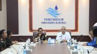 Bupati Zaki Hadiri Serah Terima IPA PT. BSD Tbk ke Perumdam TKR