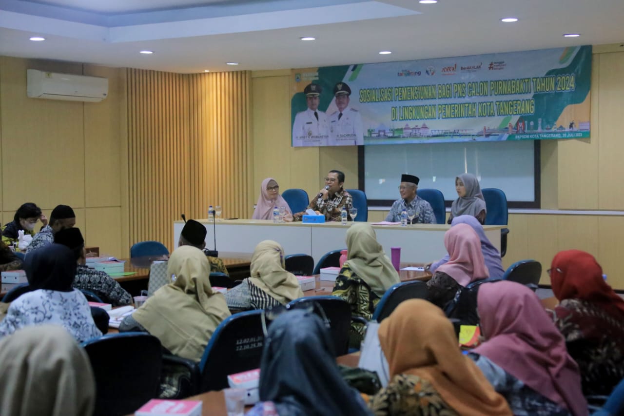 Walikota Tangerang Ingin Pensiunan Terus Berkarya dan Bermanfaat di Tengah Masyarakat