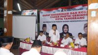 Ketua DPC Partai gerinda kumpul kan Bacaleg kota Tangerang