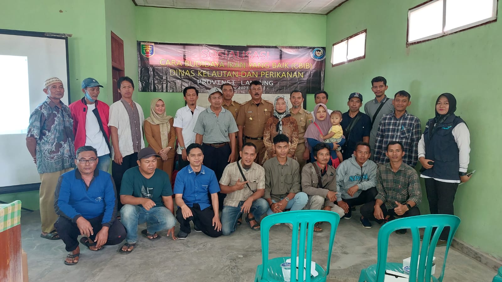 Dinas Kelautan dan Perikanan Provinsi Lampung Melakukan Kegiatan Sosialisasi Cara Budidaya Ikan yang Baik Kepada Prrwakilan Pokdakan Di Tubaba