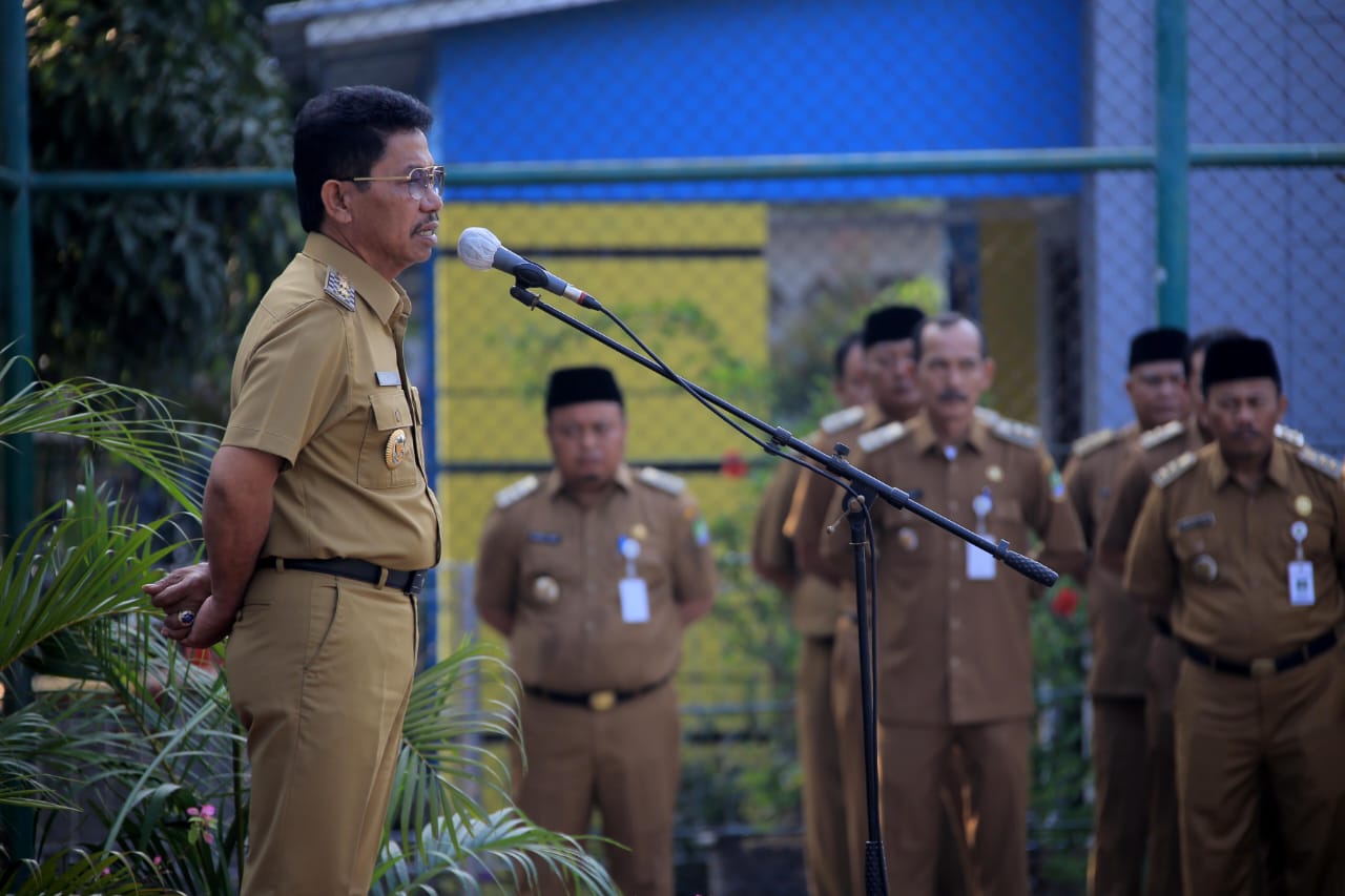 Wakil Walikota Tangerang Pimpin Apel Senin Dikelurahan Cipondoh Makmur