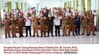 Pj.Bupati Firsada Hadiri Sosialisasi Pemilih Pemula Pemilu 2024 Tubaba