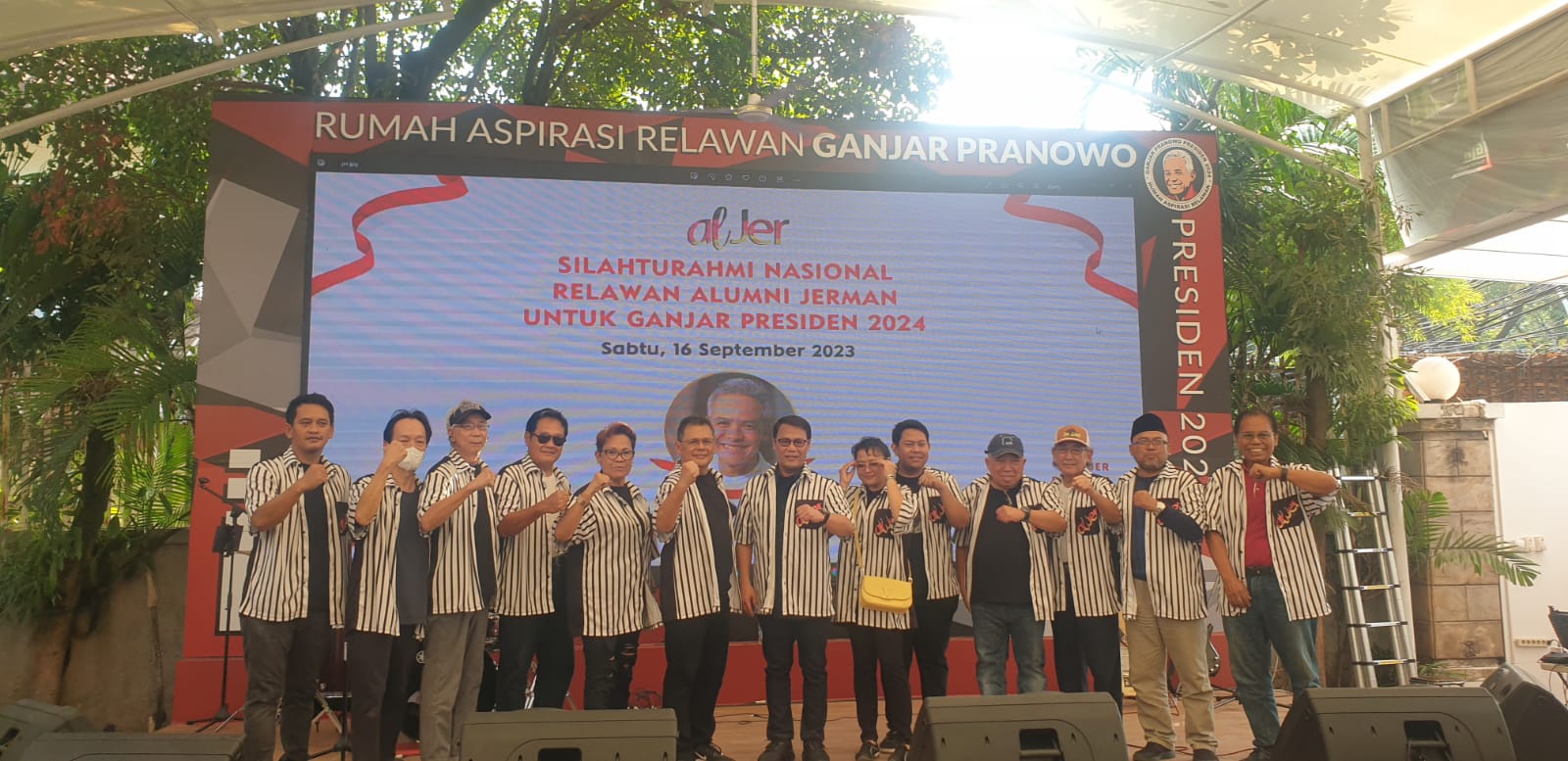 Deklarasi Aljer untuk Ganjar Pranowo Presiden RI 2024-2029