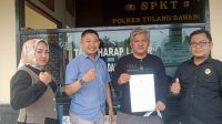 Denny Bin Samsudin Resmi Melaporkan Jeri Alias Bajil Bin Mahat Ke Polres Tuba