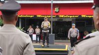 Kapolres Pimpin Upacara Kenaikan Pangkat 122 Personel Polres Metro Tangerang Kota.