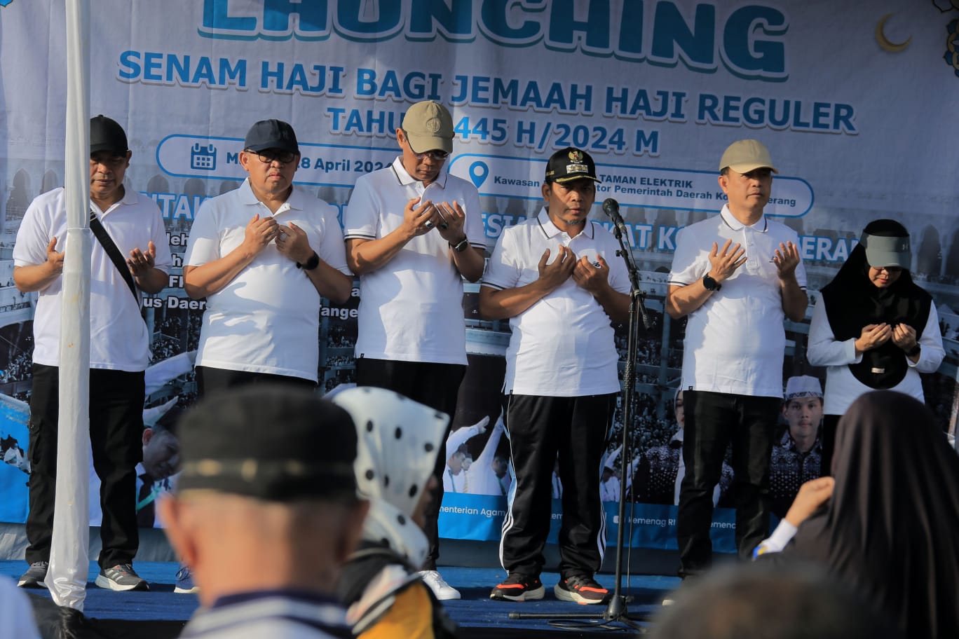 Pemkot Tangerang Bersama Kemenag Peluncuran Senam Sehat Haji.