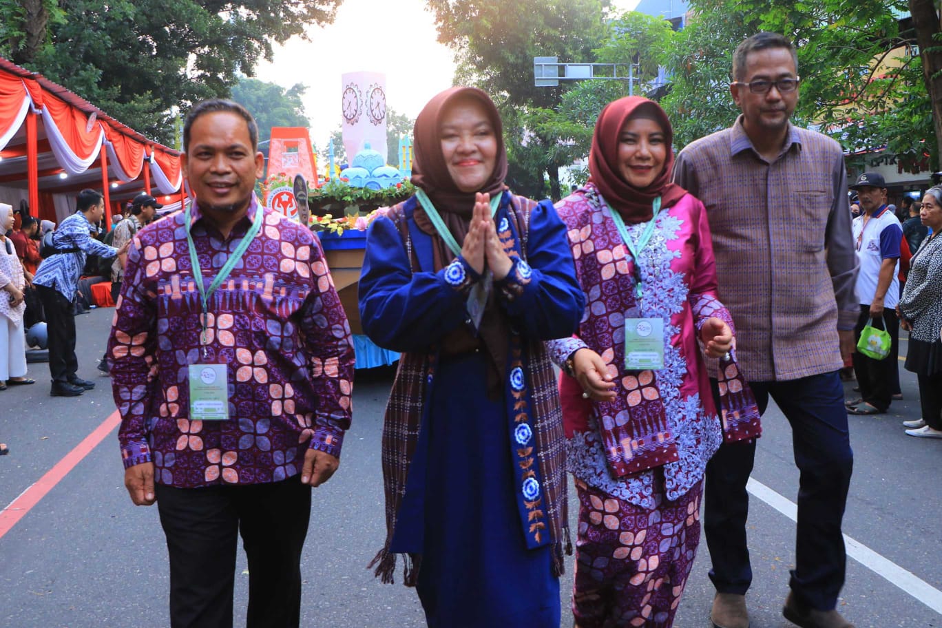 Parade Mobil Hias Kota Tangerang Meriahkan Dekranas 2024