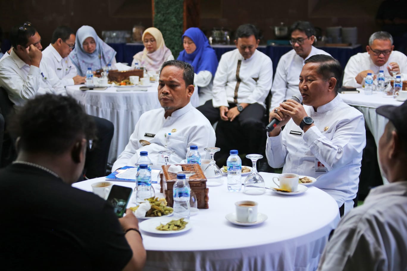 Pj Walikota Tangerang Ngobrol Bareng Insan Pers
