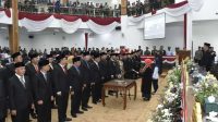 Pj Bupati M. Firsada Ucapkan Selamat Kepada 35 Anggota DPRD Tubaba Dilantik