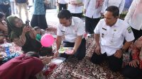 Pj Gubernur Banten di dampingi Pj. Wali Kota Tangerang Tinjau Pelaksanaan Pemberian Makanan Tambahan