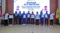 90 Atlet Kota Tangerang Berlaga di Ajang PON ke XXI di Aceh dan Sumut Dilepas Pj Walikota