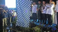 Pawai Obor dan Kirab Gunungan Meriahkan Festival Maulid Nusantara di Kota Tangerang