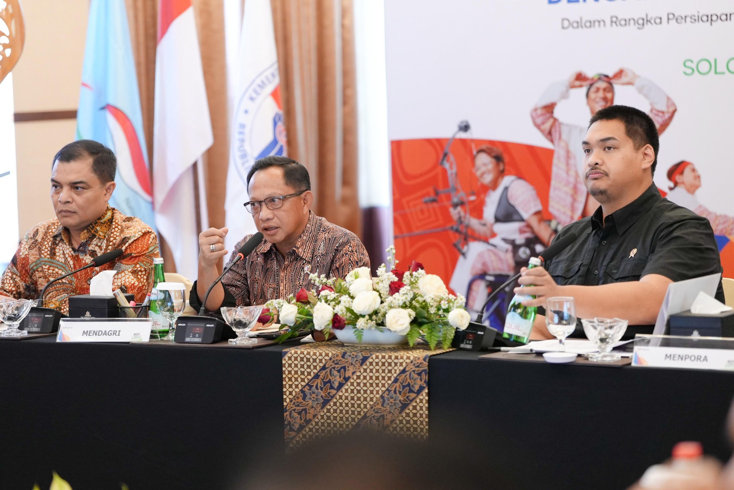 Mendagri: Persiapan Peparnas XVII Solo 2024 Terus Dimatangkan. Mendagri: Persiapan Peparnas XVII Solo 2024 Terus Dimatangkan.