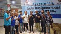 Ketua Umum PWI Zulmansyah Sekedang Kunjungi Sekretariat PWI Kota Tangerang.