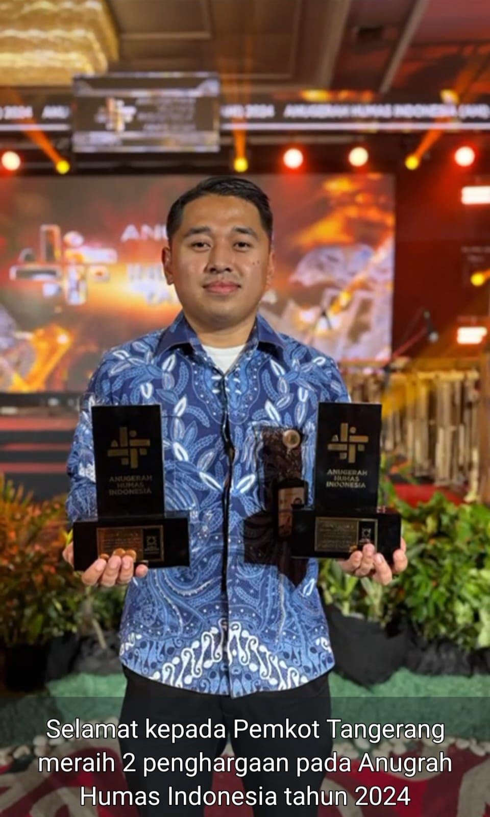 Pemkot Tangerang Raih Dua Penghargaan Anugerah Humas Indonesia 2024. Pemkot Tangerang Raih Dua Penghargaan Anugerah Humas Indonesia 2024.