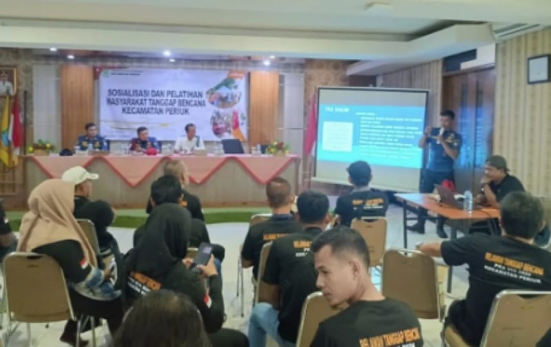Kecamatan Periuk Gelar Sosialisasi dan Pelatihan Tanggap