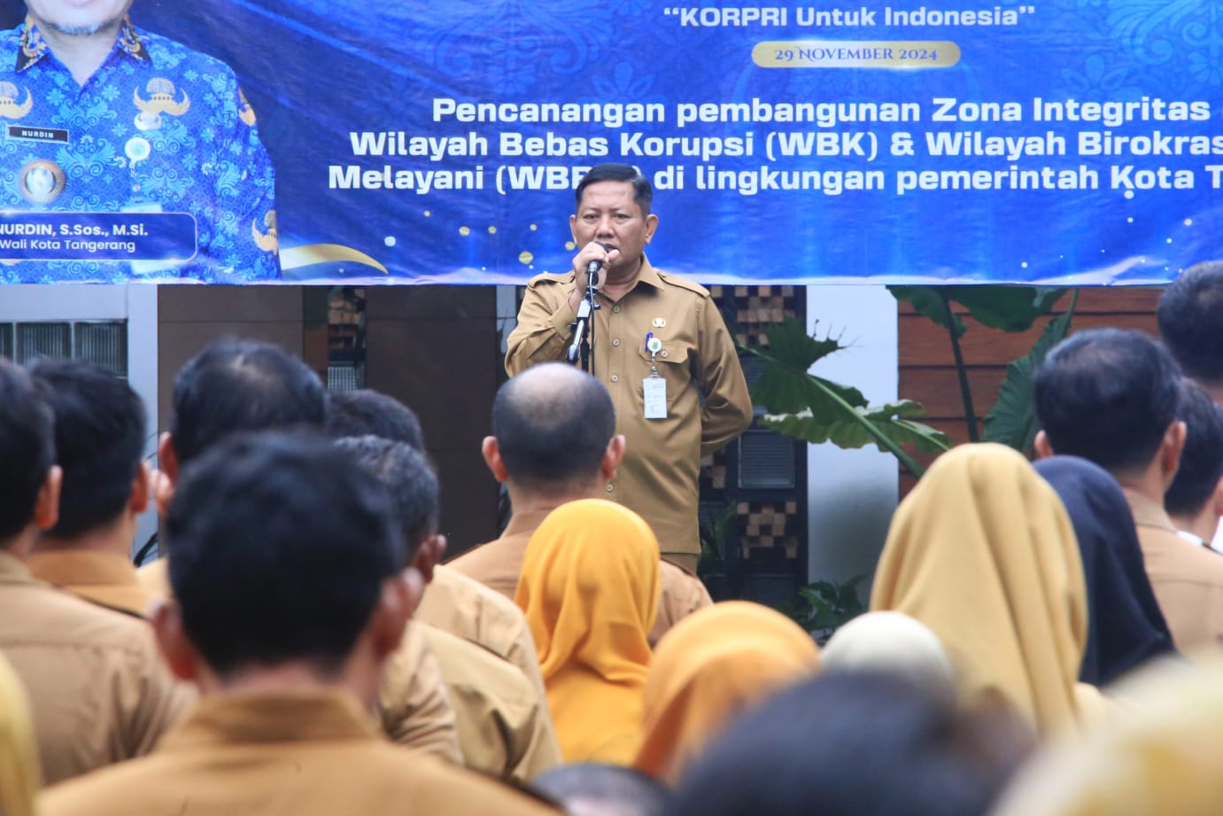 Sekda Kota Tangerang Minta Optimalkan Penyerapan Anggaran untuk Peningkatan Kualitas Pelayanan