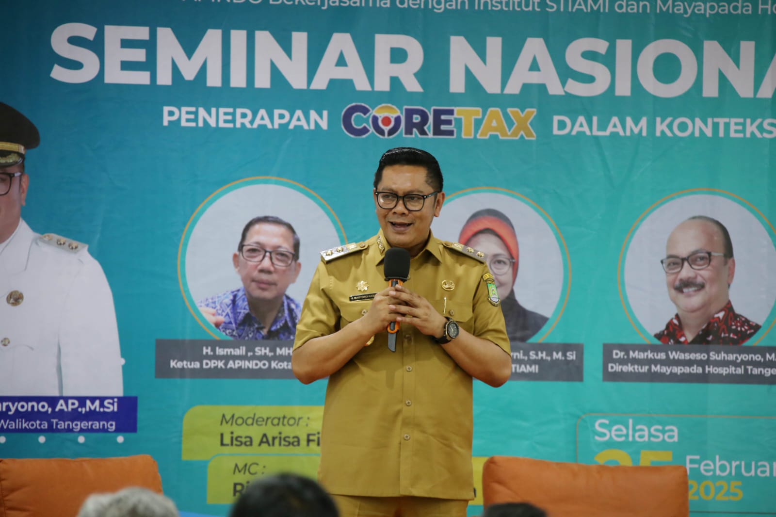 Seminar Nasional 2025 CORETAX Resmi Dibuka.