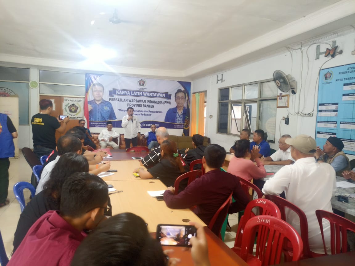 KLW PWI Kota Tangerang dan Banten: Wujudkan Jurnalistik yang Berkualitas.