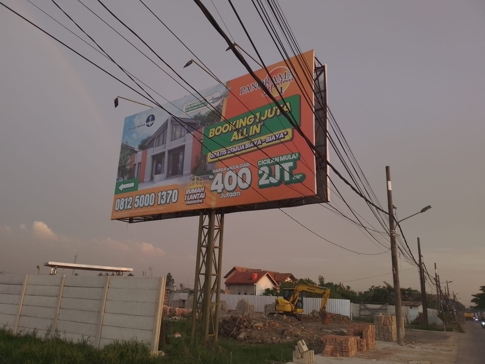 Diduga Belum Lengkapi Izin AMDAL dan Peil Banjir, Pembangunan Peluasan Perumahan Panorama Sepatan 1 Terus Beroperasi.