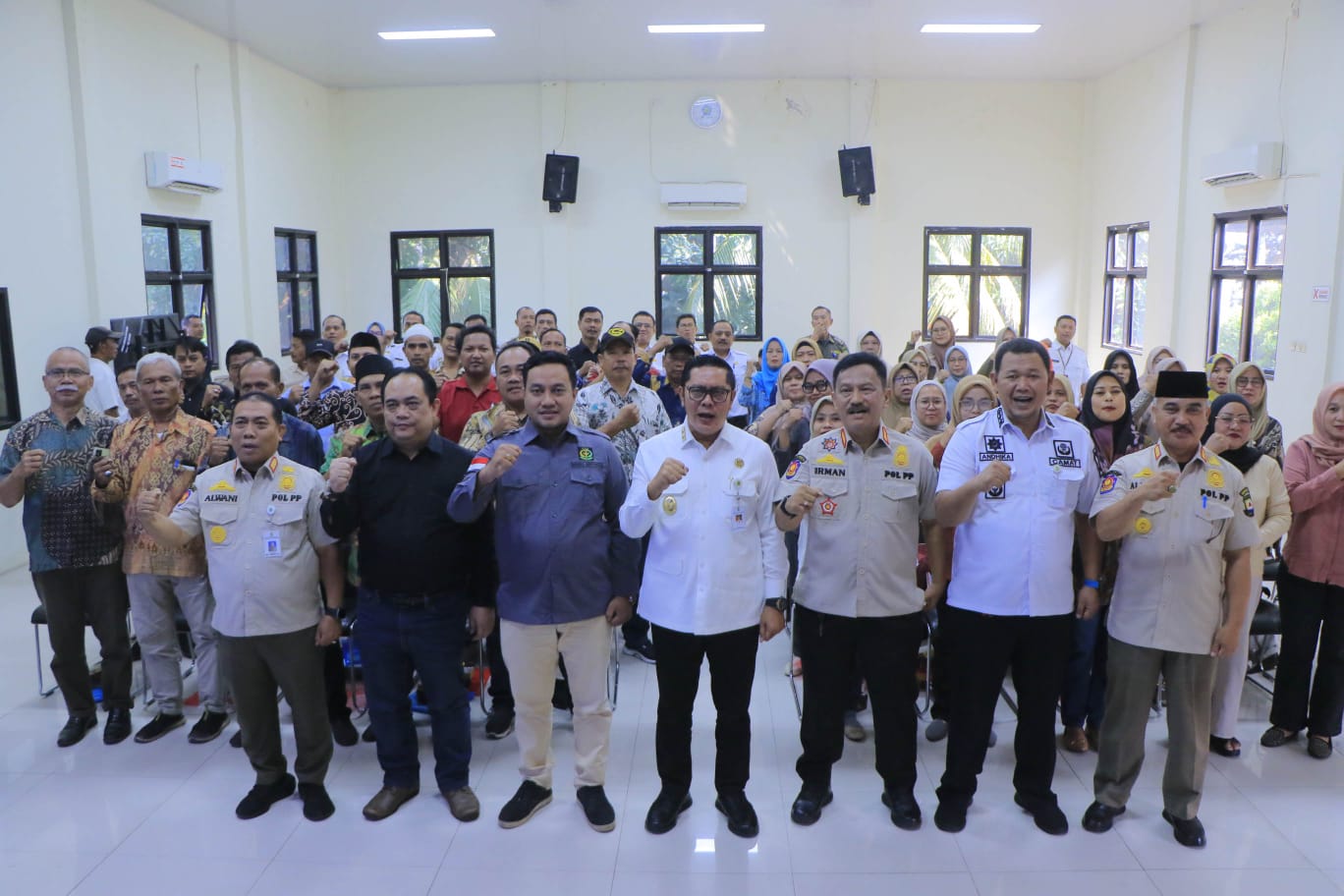 Wakil Wali Kota Tangerang Ajak Warga Bergerak Bersama Dalam Penegakkan Perda.