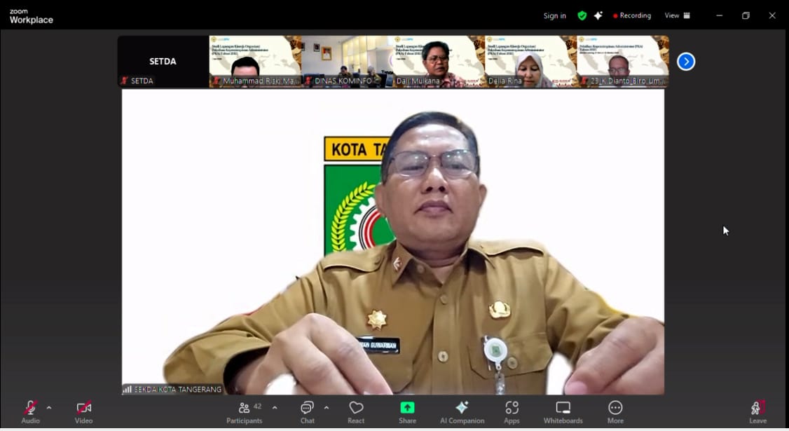 BPK RI Pilih Pemkot Tangerang Jadi Lokasi Studi Lapangan.