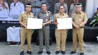 Sekda Kabupaten Tangerang Luncurkan Program Satpol PP Menyapa Masyarakat.
