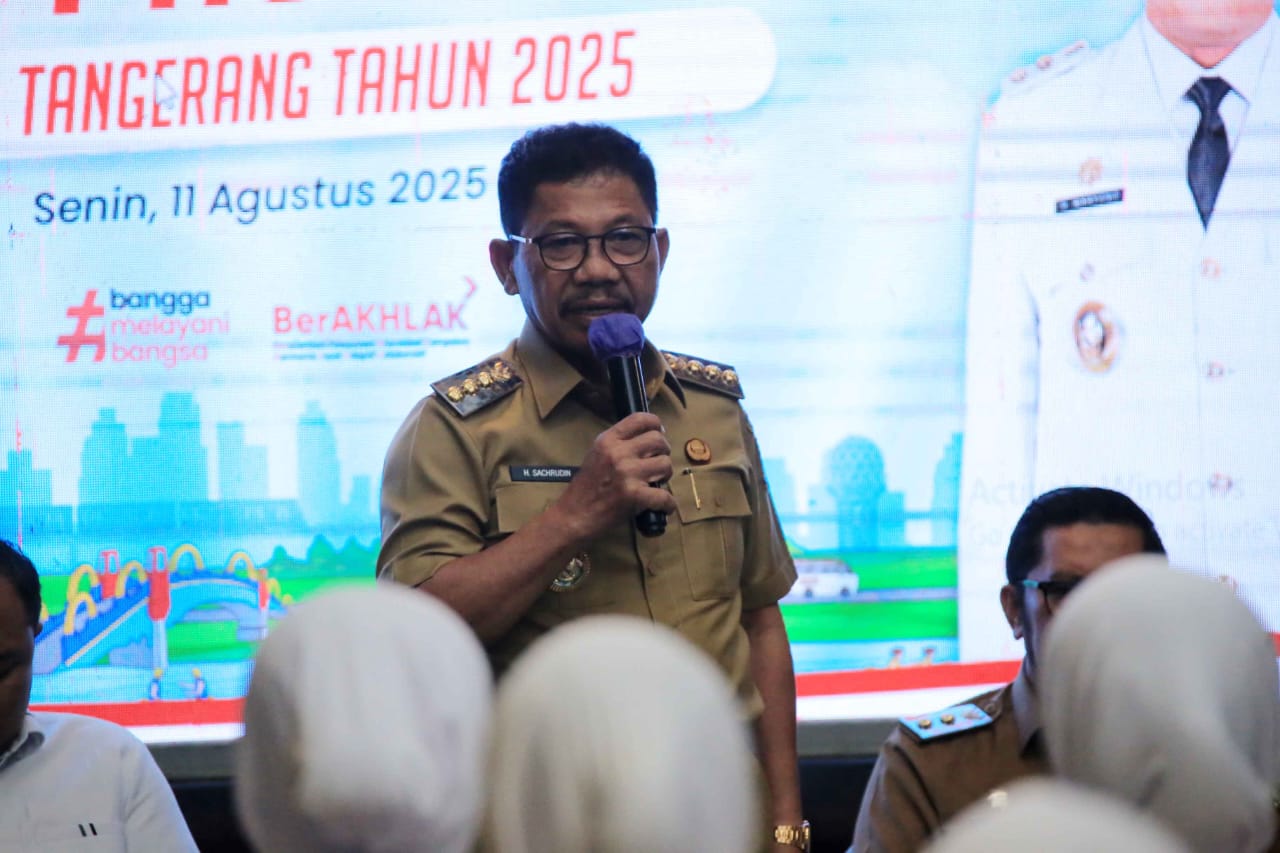 Wali Kota Tangerang Pastikan Capaska dan Fasilitas Siap Sambut Upacara HUT RI ke-80.