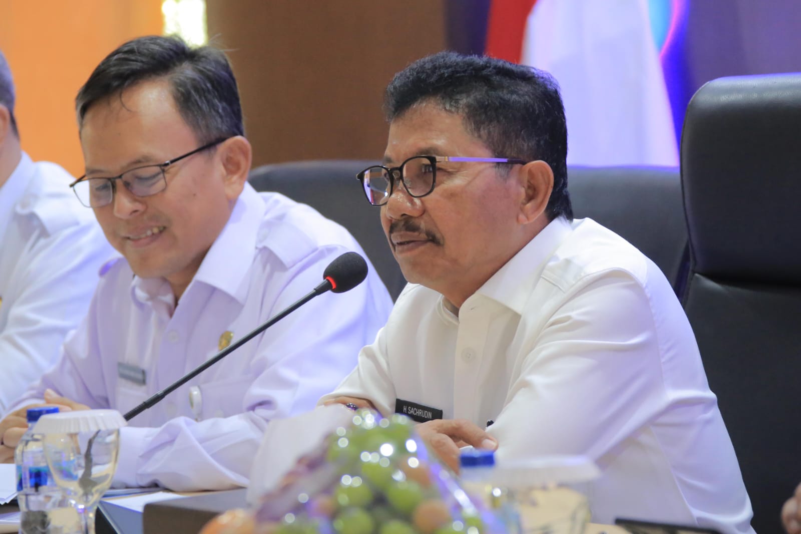 Rapat PD Pasar, Sachrudin: Wujudkan Transformasi Pasar Jadi Penggerak Ekonomi Warga.