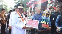 Kecamatan Larangan Juara Lomba Tarik Tambang Daring Kota Tangerang dalam Acara HUT RI Ke-80.