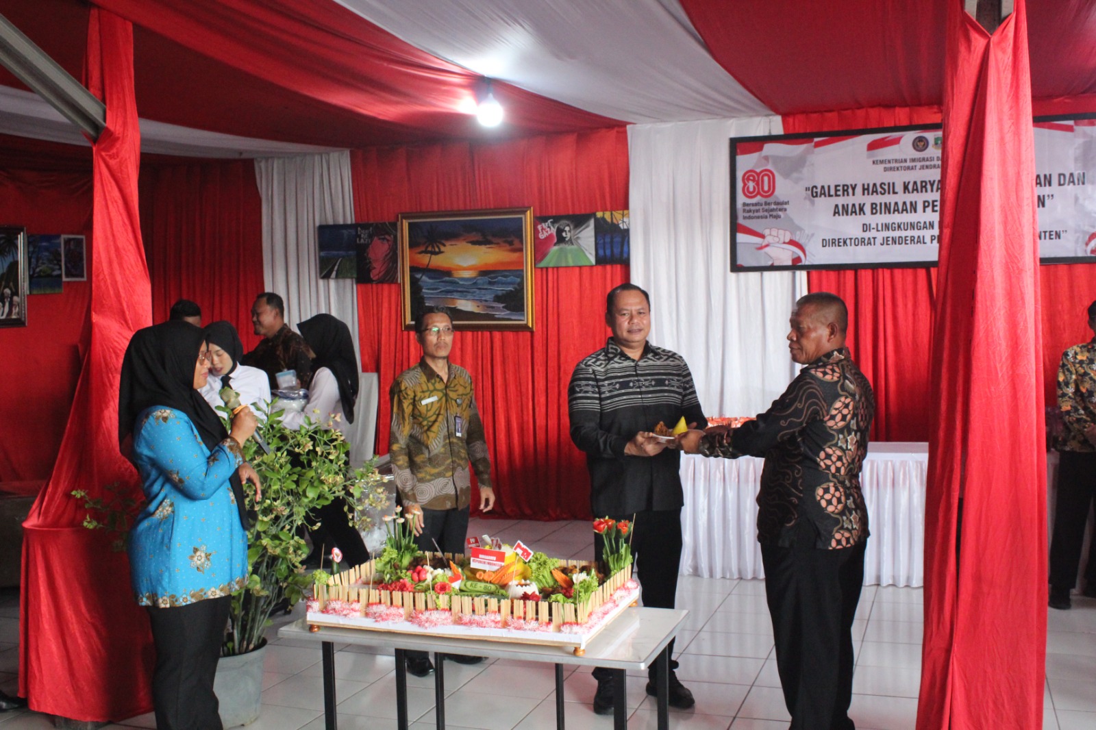 Semangat Kemerdekaan, Lapas Serang Gelar Upacara Peringatan HUT RI ke-80.