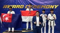 Bripda Petrus, Anggota Sat Samapta Polres Metro Tangerang Kota Raih Juara 1 di Kejuaraan Internasional Malaysia.