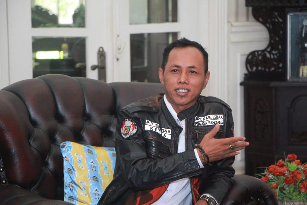 Ketua MPC Pemuda Pancasila Kabupaten Lebak, M.Y. Sutrisna