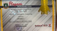 Pemkab Tangerang Raih Peringkat Pertama Pengawasan Kearsipan Eksternal 2024 Tingkat Provinsi Banten.