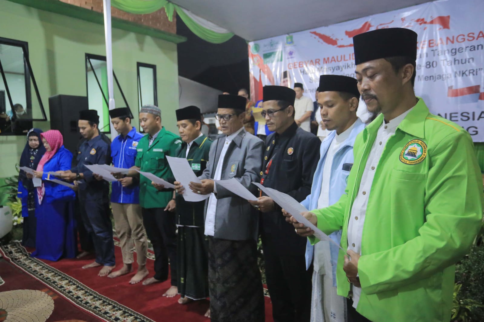 Wali Kota Tangerang Meghadiri Deklarasi Tangerang Damai