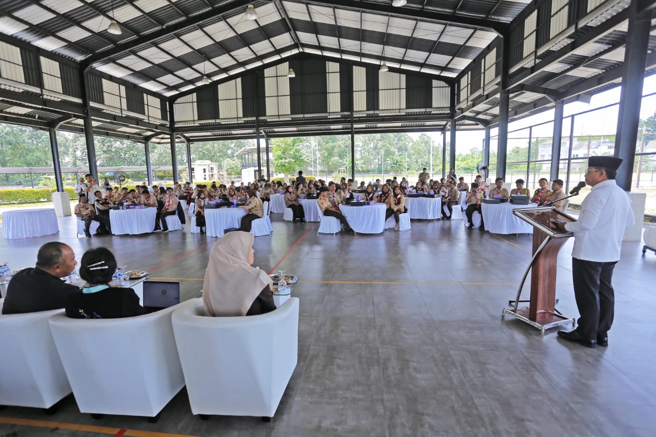 Wali Kota Tangerang Sachrudin Ajak Pramuka Jadi Pelopor Perubahan.