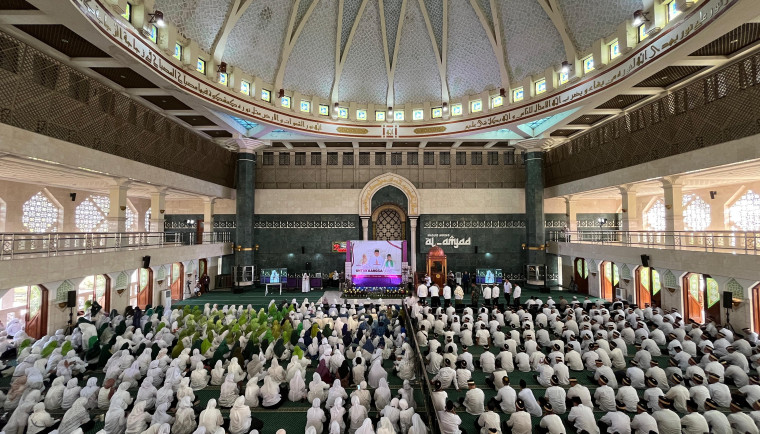 Suasana Doa Bersama Pemkab Tangerang dan Masyarakat.