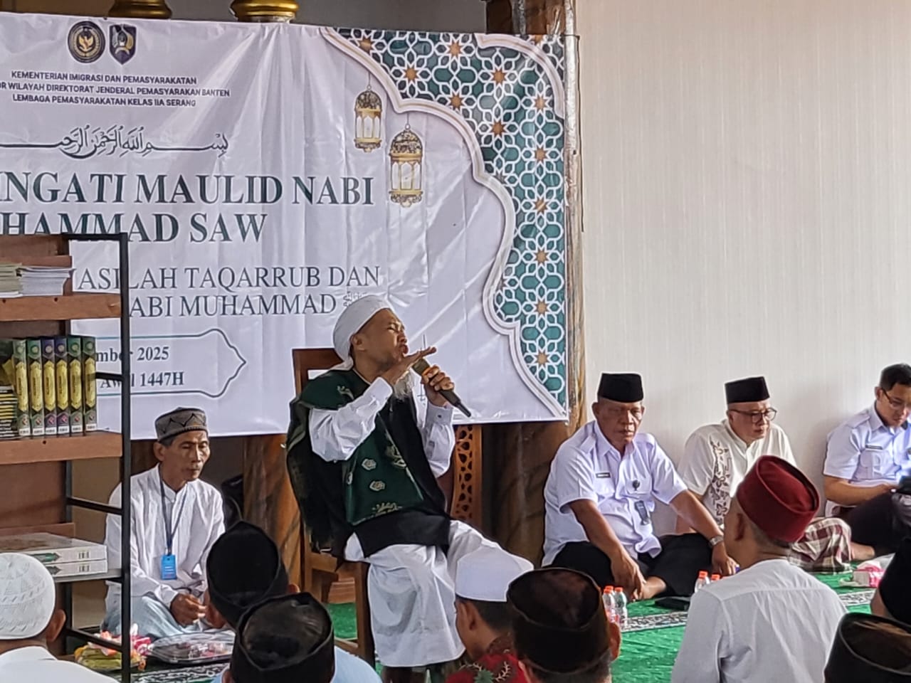 Lapas Kelas IIA Serang Peringati Maulid Nabi Muhammad SAW 1447 H.