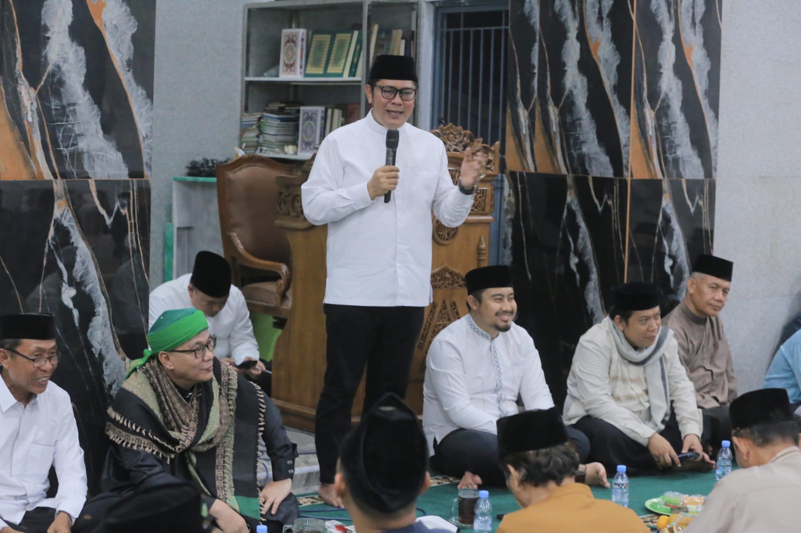 Suasana Semarak Peringatan Maulid Nabi Bersama Wali Kota Tangerang.