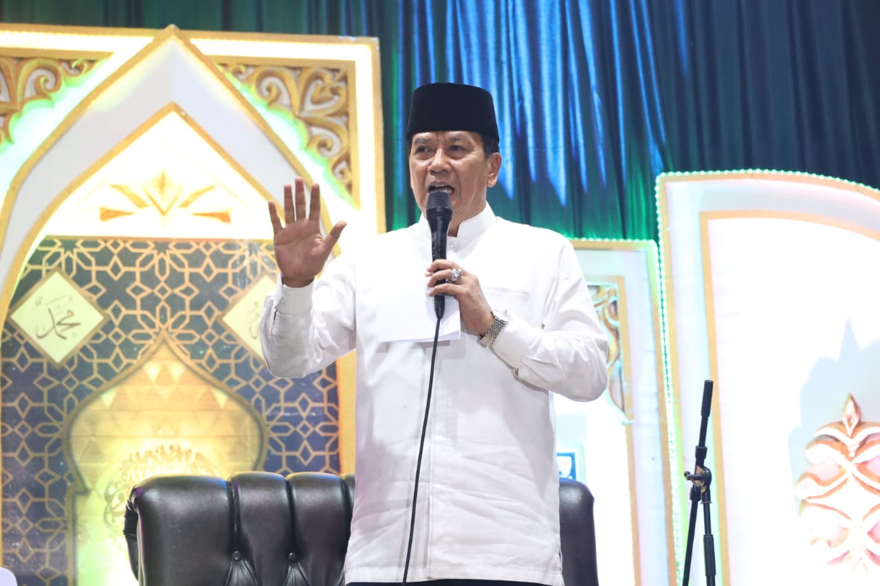 Hadiri Maulid Nabi di Sindang Jaya, Bupati Tangerang Ajak Jemaah Teladani Akhlak Nabi SAW.