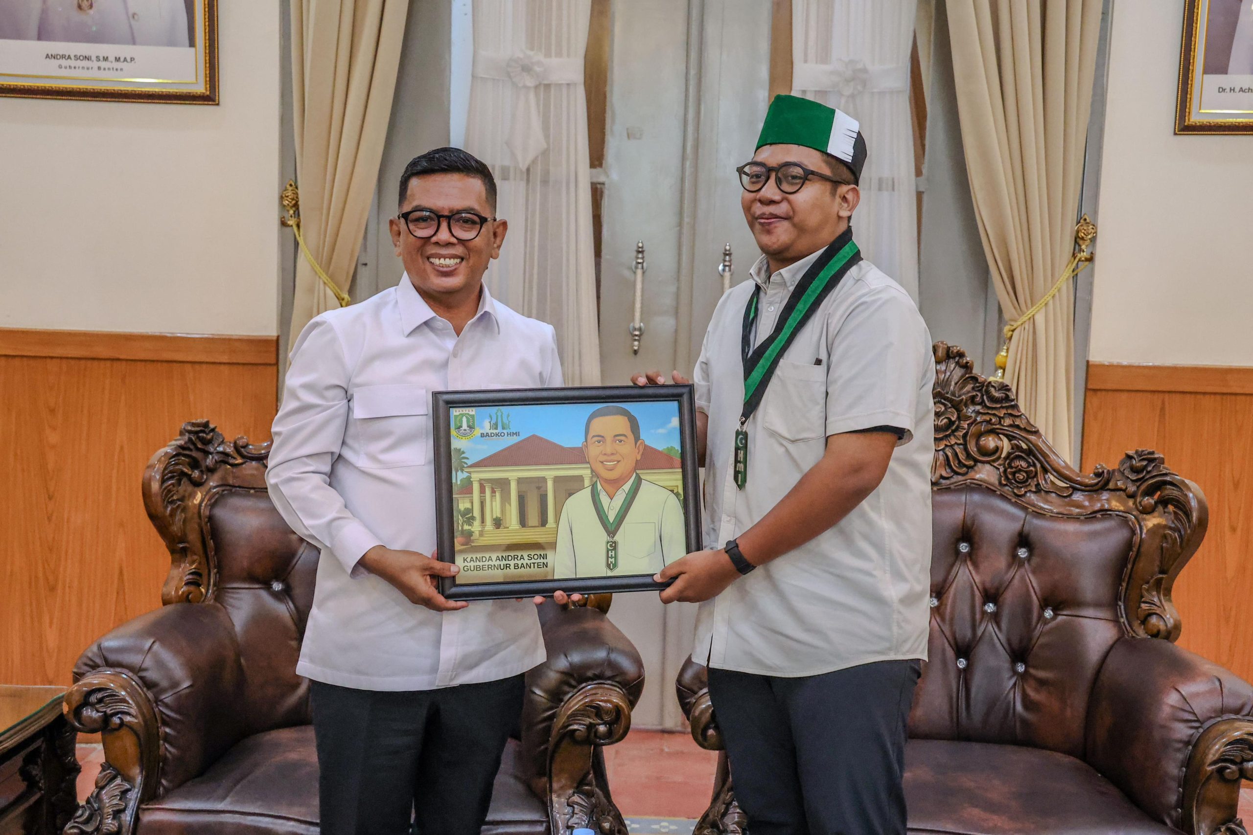HMI Badko Jabodetabek - Banten, Gubernur Banten Andra Soni: Membangun Provinsi Banten Butuh Kolaborasi dan Kebersamaan.